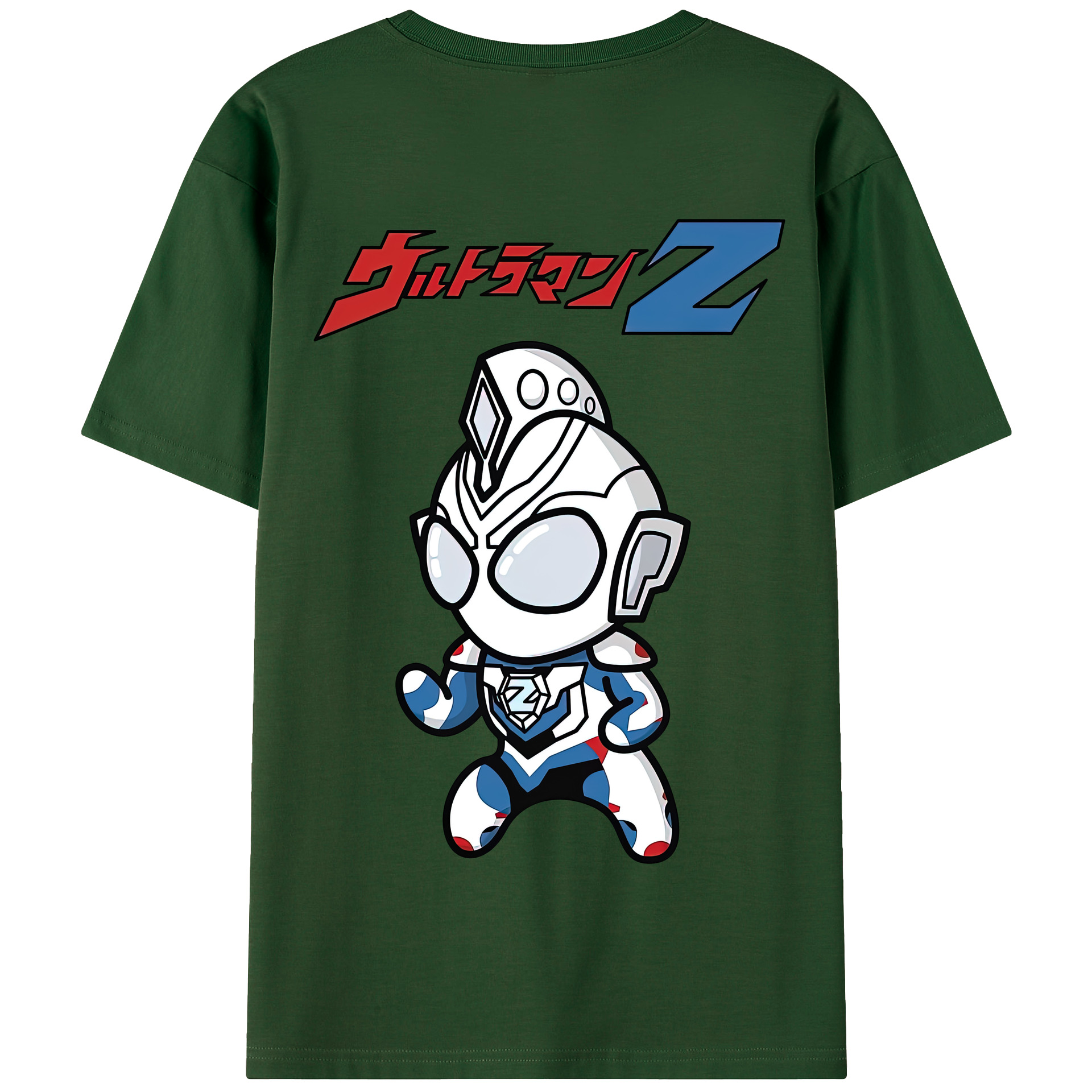 （画像用） ウルトラマン Ultraman 綿100％半袖Tシャツ（背面プリント）